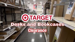 Target Clearance Desks and Bookcases | Browse With Me | Quick Walkthrough