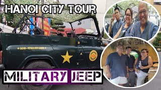 Vietnam Vlog 24 - Exploring Hanoi on a Military Jeep