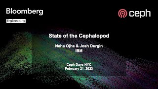 Ceph Days NYC: State of the Cephalopod