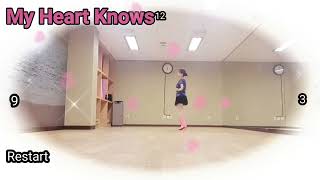 초급My Heart Knows Count:32 Wall:4 Level:Absolute Beginner