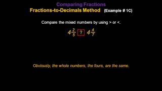 Comparing and Ordering Rational Numbers - Konst Math