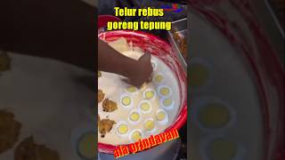 Telur rebus goreng tepung prindavan #food #kulinerfood #kulinerindia #kulinerprindavan