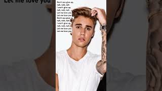 Justin Bieber - let me love you