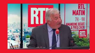 "Ferme ta gueule" Gérard Larcher prend la défense de Ruth Elkrief et dézingue Jean-Luc Mélenchon