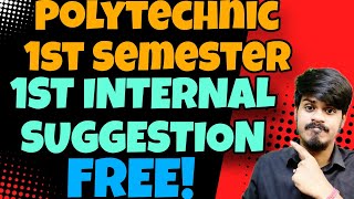 Polytechnic 1st Semester FREE SUGGESTION| Polytechnic 1st sem Suggestions| Jexpo Polytechnic 1st Sem