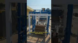 small scale fully automatic hollow block making machine.