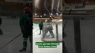 Quinta giornata Dolomiti Girls Hockey Camp - oggi guardiamo il portiere