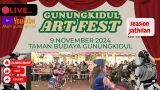 Gunungkidul Art fest 2024 sesion jathilan