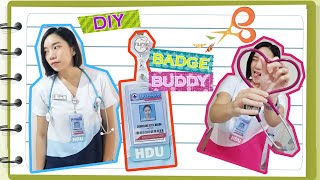 DIY Nurse ID Badge Buddy