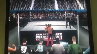 WWE SuperSlam No Way Out-Triple H vs. Shawn Michaels/No Holds Barred