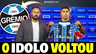 💥 EXCLUSIVO! O HOMEM VOLTOU! SAIU AGORA! GRÊMIO HOJE! GH! ÚLTIMAS NOTÍCIAS DO GRÊMIO HOJE!