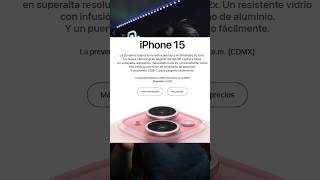 iPhone 15 en México 🇲🇽🇲🇽🇲🇽