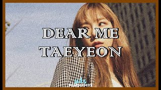 [K-Pop] TAEYEON (태연) - Dear Me (PT-BR)