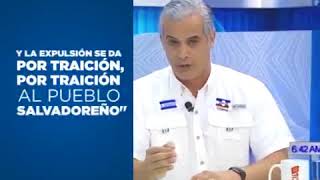 Mauricio Interiano: "ARENA expulsó a Saca del partido por traición"