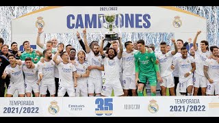 REAL CAMPEONE 35 th: CELEBRACIÓN DE LA LIGA AT PLAZA DE CIBELES....