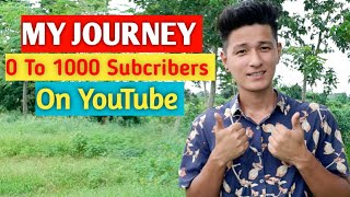 My Journey 0 to 1000 Subscribers On YouTube - SGRG VLOGS