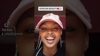 African Beauty - Diamond platnumz🔥🔥|Facials😚🔥🔥| #funny #facialqueen