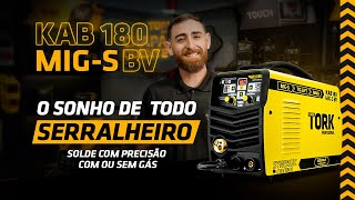 O SONHO DE TODO SERRALHEIRO - KAB 180 MIG-S