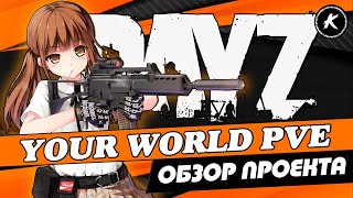 DAYZ | ОБЗОР ПРОЕКТА YOUR WORLD PVE |  #dayz