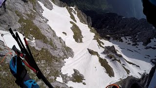 Speedflying parete nord Monte Secco 2.267 m s.l.m.  06/05/2018