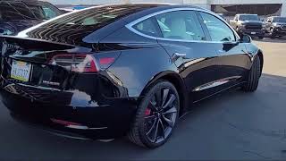 2020 Tesla Model 3 Performance Sedan  San Jose  Santa Clara  Los Gatos  Fremont