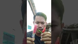 #shorts Makan permen yupi lolipop pake cabe rawit