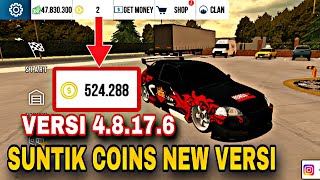 CARA SUNTIK COINS IN NEW VERSI CAR PARKING MULTIPLAYER 4.8.17.6