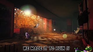 WHAT HAPPENED TO THIS PLACE!! fnaf Ruin part 1