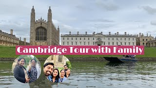 Cambridge City Tour | University of Cambridge |Punting in Cambridge #familyoutingincambridge #travel