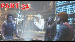 Star Wars: Jedi Survivor Walkthrough Gameplay Part 31 (Hard) - Bring Contact Codes to Cere