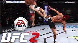 Crazy Levitating Glitch ☆EA SPORT UFC 2☆