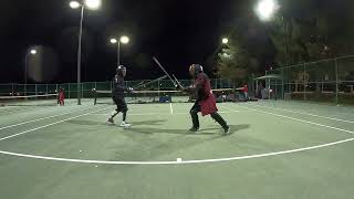 Damian and Atarax 2: Rapier and Dagger Training for Socal Swordfight!