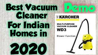 Best Vacuum Cleaner for Indian Homes in 2020 - Karcher WD3 Deluxe Version Vacuum Cleaner