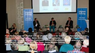 Tonmitschnitt: Podiumsdiskussion der AZ am 25.02.14 - OB Wahlkampf in Kaufbeuren