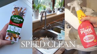 SPEED CLEAN | Clean my house with me