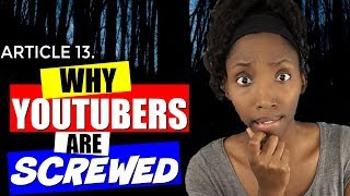 Article 13..WE'RE IN TROUBLE || Artikle 13 YouTube  terminating channels already?!?