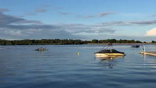 Waterskiing at 80mph