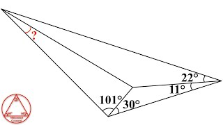 Güzel bir geometri sorusu, y açısı 0° çıktı, nasıl olur?