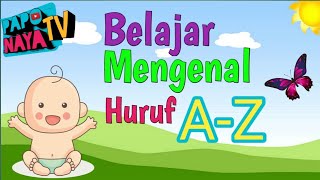 Belajar Mengenal Huruf A-Z Dengan Mudah | PAPONAYA TV