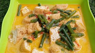 Lodeh Tahu Kacang Panjang