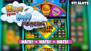 New Huff N More Puff POWER 4 Slot Machine!