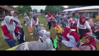 lomba estafet tepung bunda bunda hebat.. seru & happy 😘