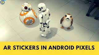 GOOGLE'S STAR WARS AR STICKERS IN PIXEL