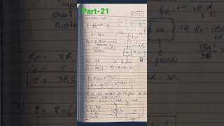 PHYSICS Class-12 ||EQUIVALENT TIME CONSTANT IN RC CIRCUIT|| #notes#shorts...