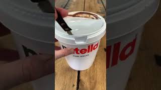 ASMR- Nutella Bucket | Satisfying Unboxing