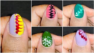 10+ Easy Nailart tutorial at home 💅|| Nailart at home||Nailartdesigs#viralvideo