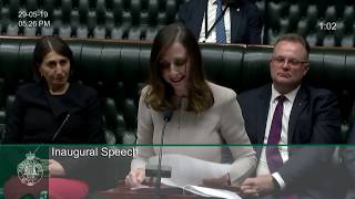 Robyn Preston, Member for Hawkesbury, Maiden speech to Parliament