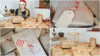 How I Wrap Christmas Presents | MoreMartasLife