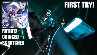 Ratio'd + Cringed + Scratched (BLIND GAMEPLAY) - Beat Saber