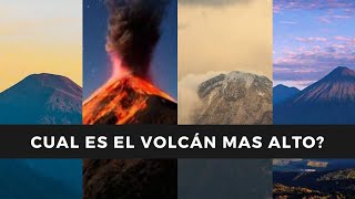 Los volcanes más altos de Guatemala// TOP 10